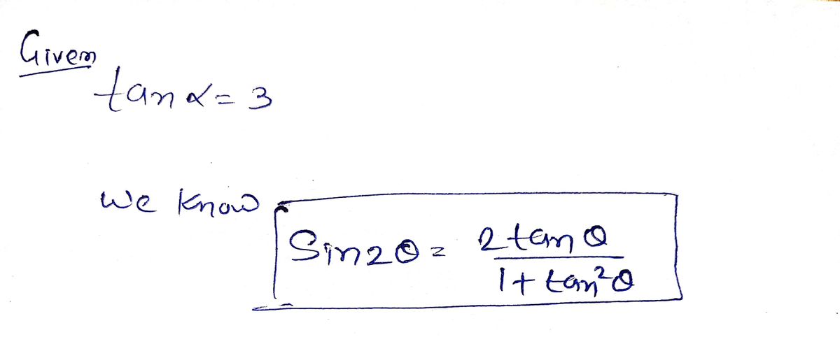 Trigonometry homework question answer, step 1, image 1